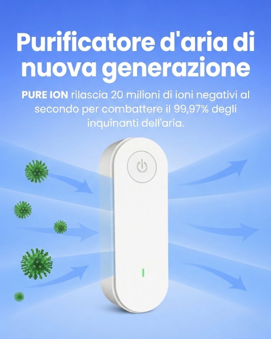 Pure Ion™ Air Purifier — Neutralizes Odors and Impurities